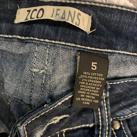 ZCO cropped jeans - size 5 - Picture 3 of 5
